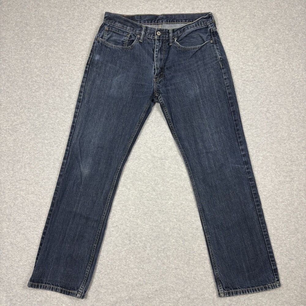 Levi’s 559 Jeans Men’s 33x31 Relaxed Straight Blue Denim Worn Fade Cotton